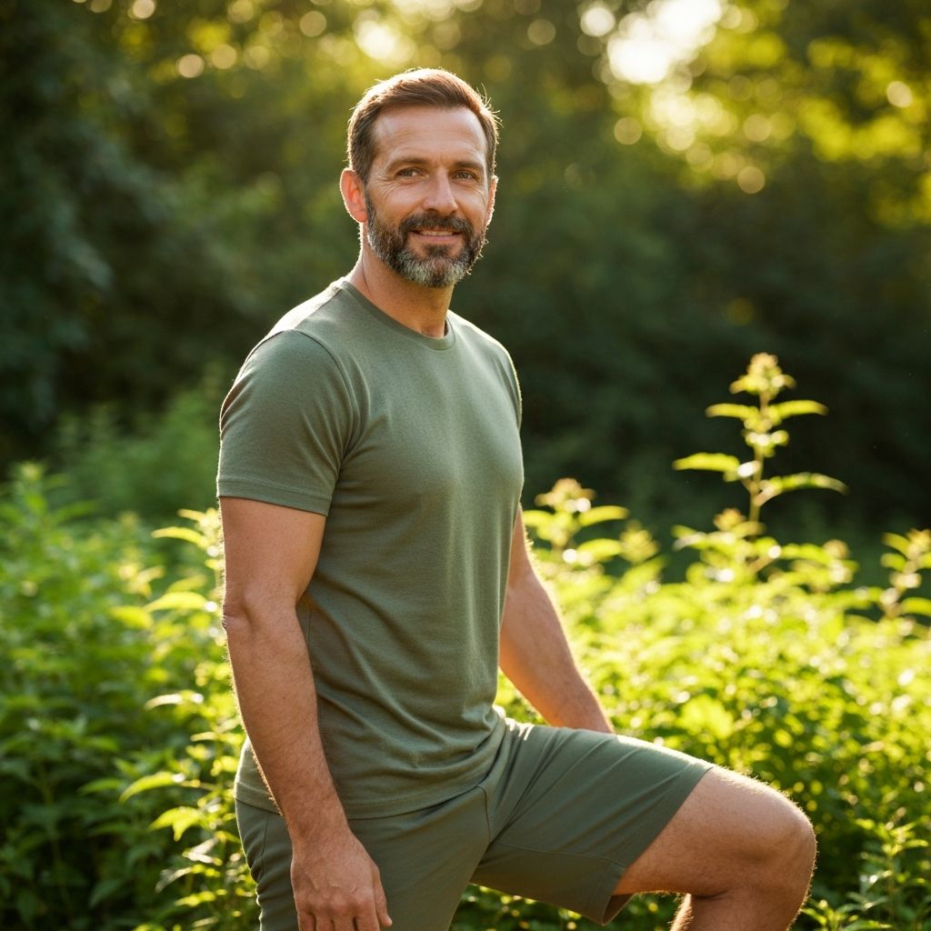 Natural wellness for men over 40